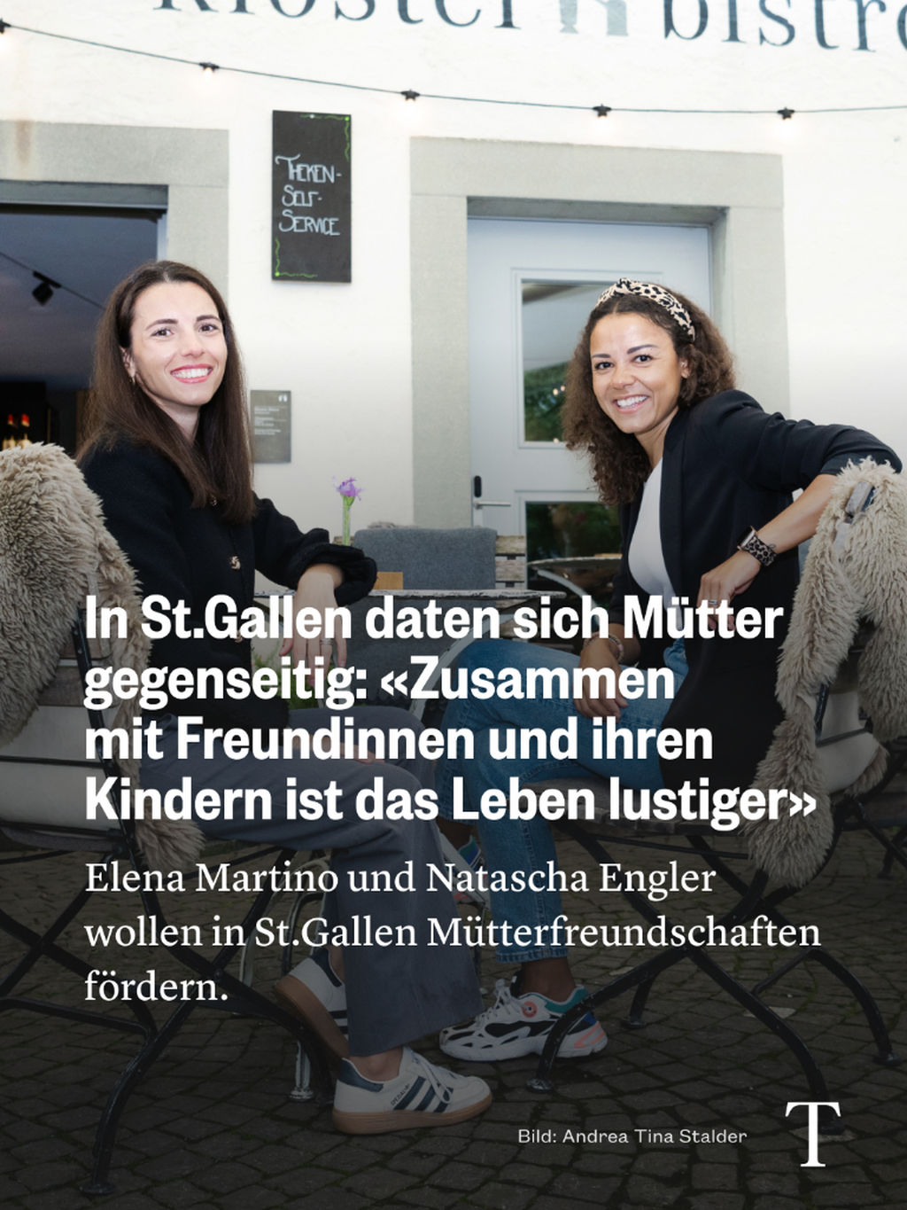 In St.Gallen daten sich M&uuml;tter gegenseitig