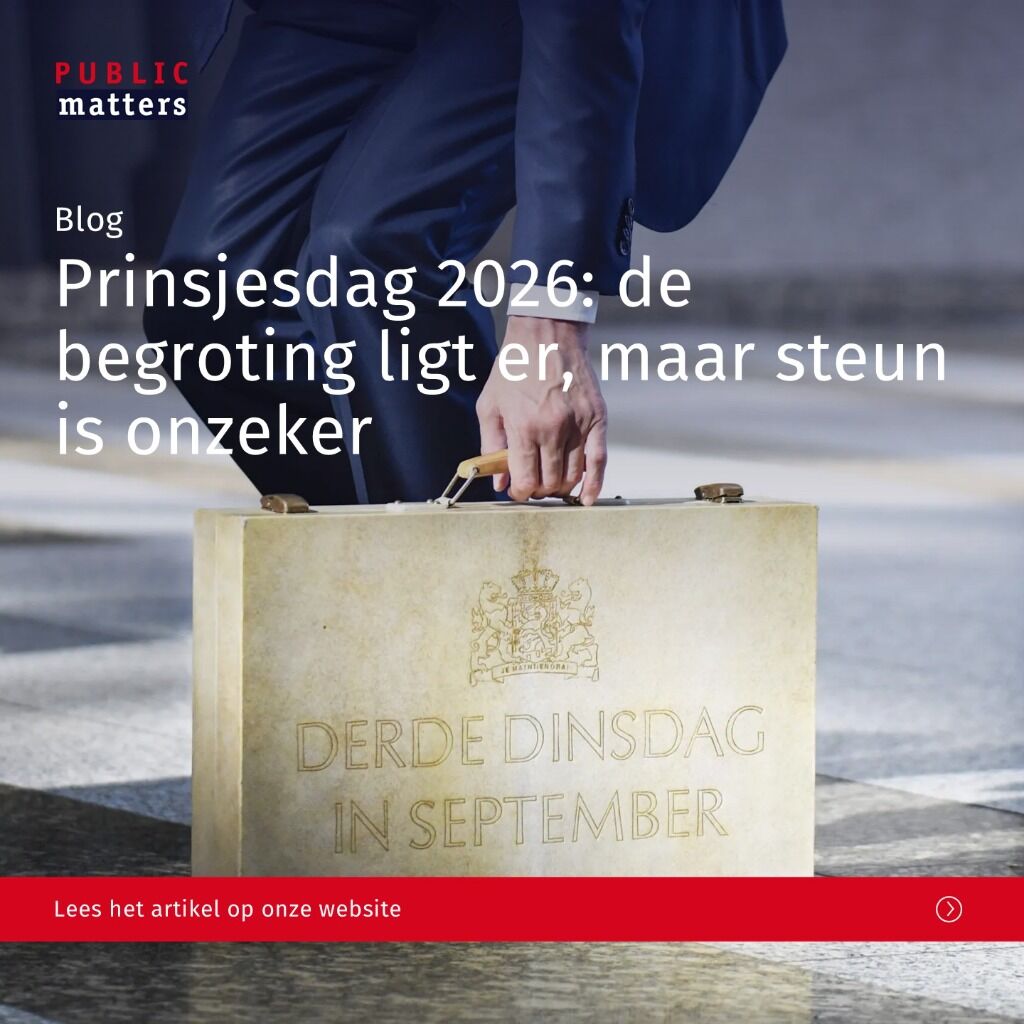 Prinsjesdag 2026: de begroting ligt er, maar steun is onzeker