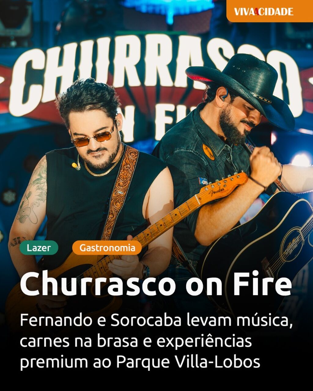 Churrasco on Fire