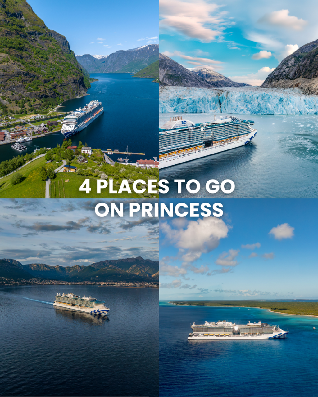 4 places to go on Princess