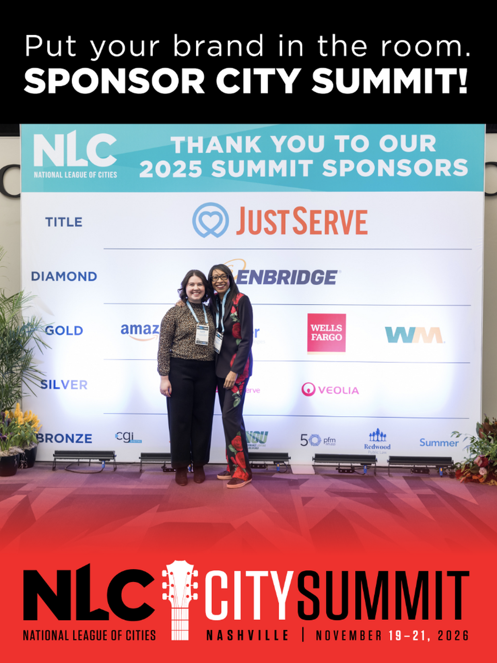 Sponsorable Events at City Summit 2026 