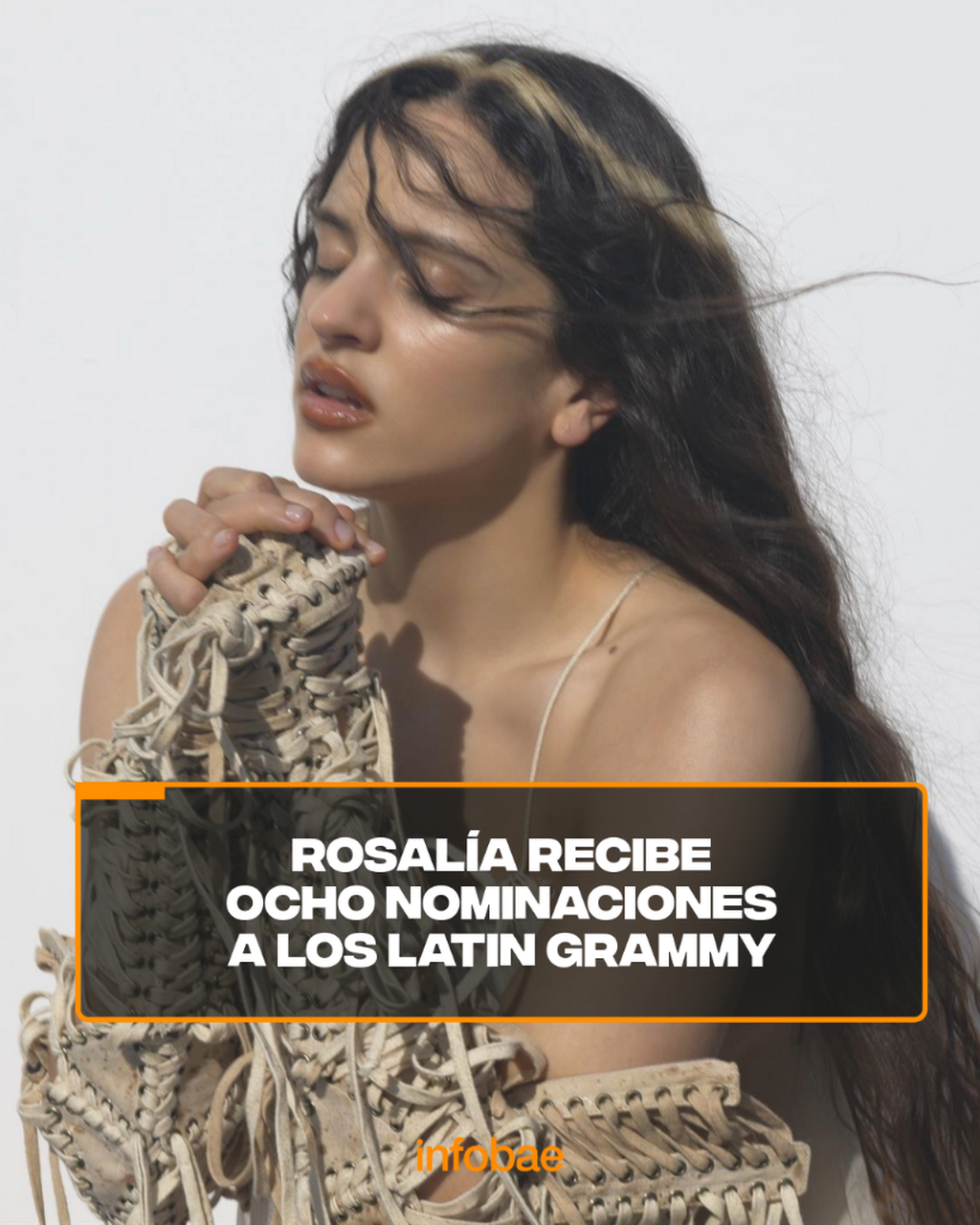 Rosal&iacute;a recibe ocho nominaciones a los Latin Grammy y supera por poco a Karol G, Ca7riel & Paco Amoroso y Jorge Drexier