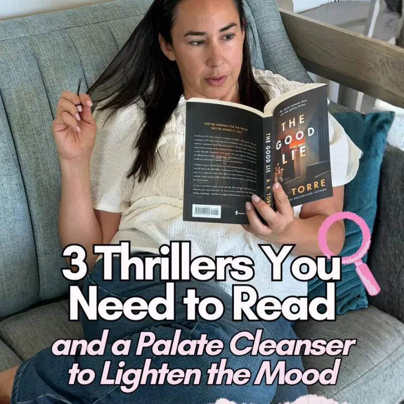 Three psychological thrillers I could not put down, plus one rom com palate cleanser to bring me back down to earth