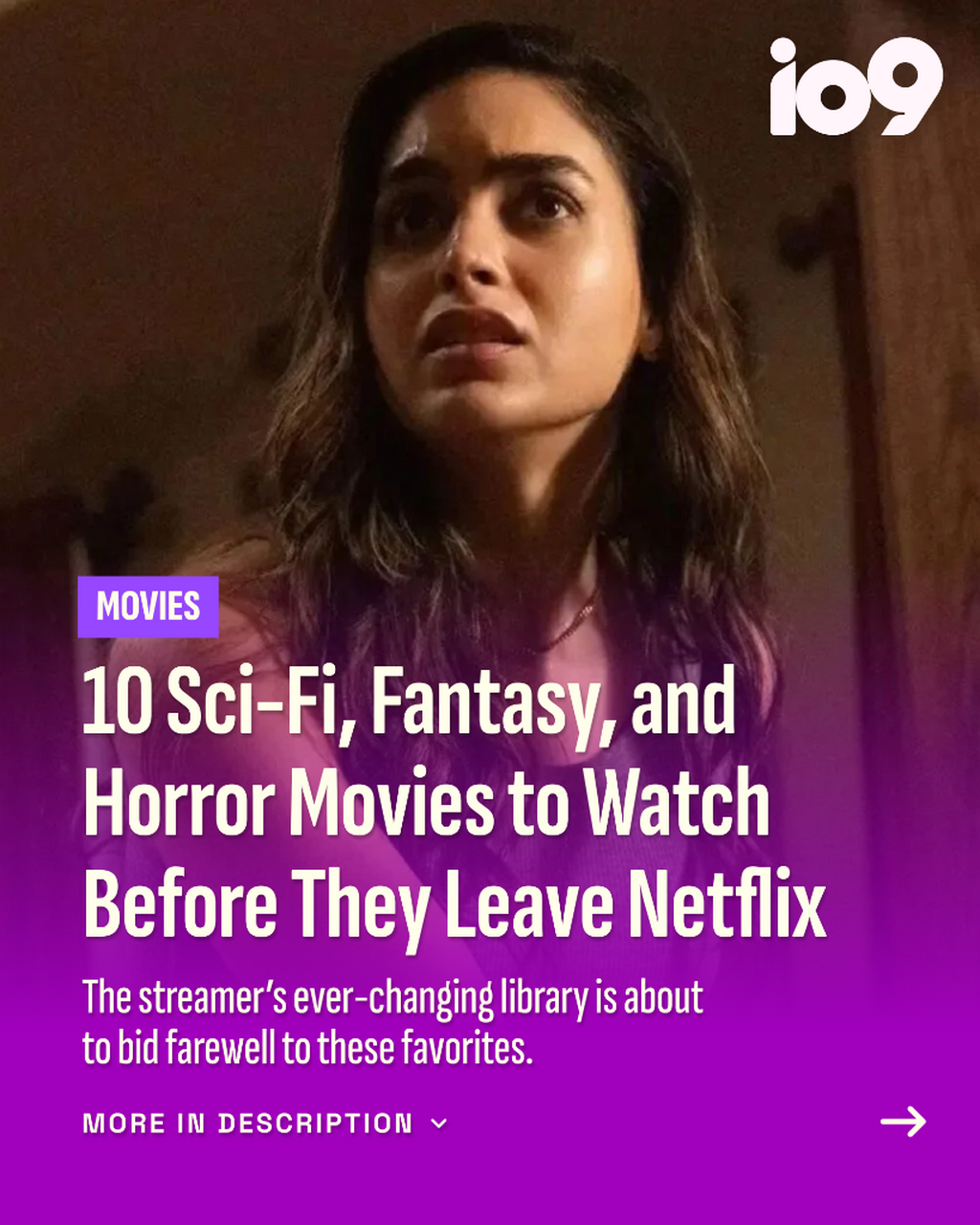 10 Sci-Fi, Fantasy, and Horror Movies to Watch Before They Leave Netflix