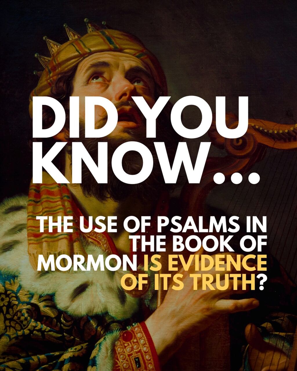 Why Are Certain Biblical Psalms Used by Book of Mormon Authors?