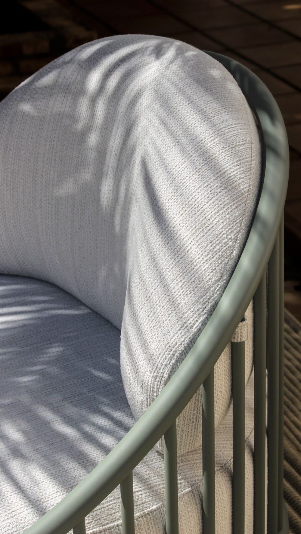 Cask outdoor translates the collection&rsquo;s original rattan expression into 100% recyclable aluminium 💚