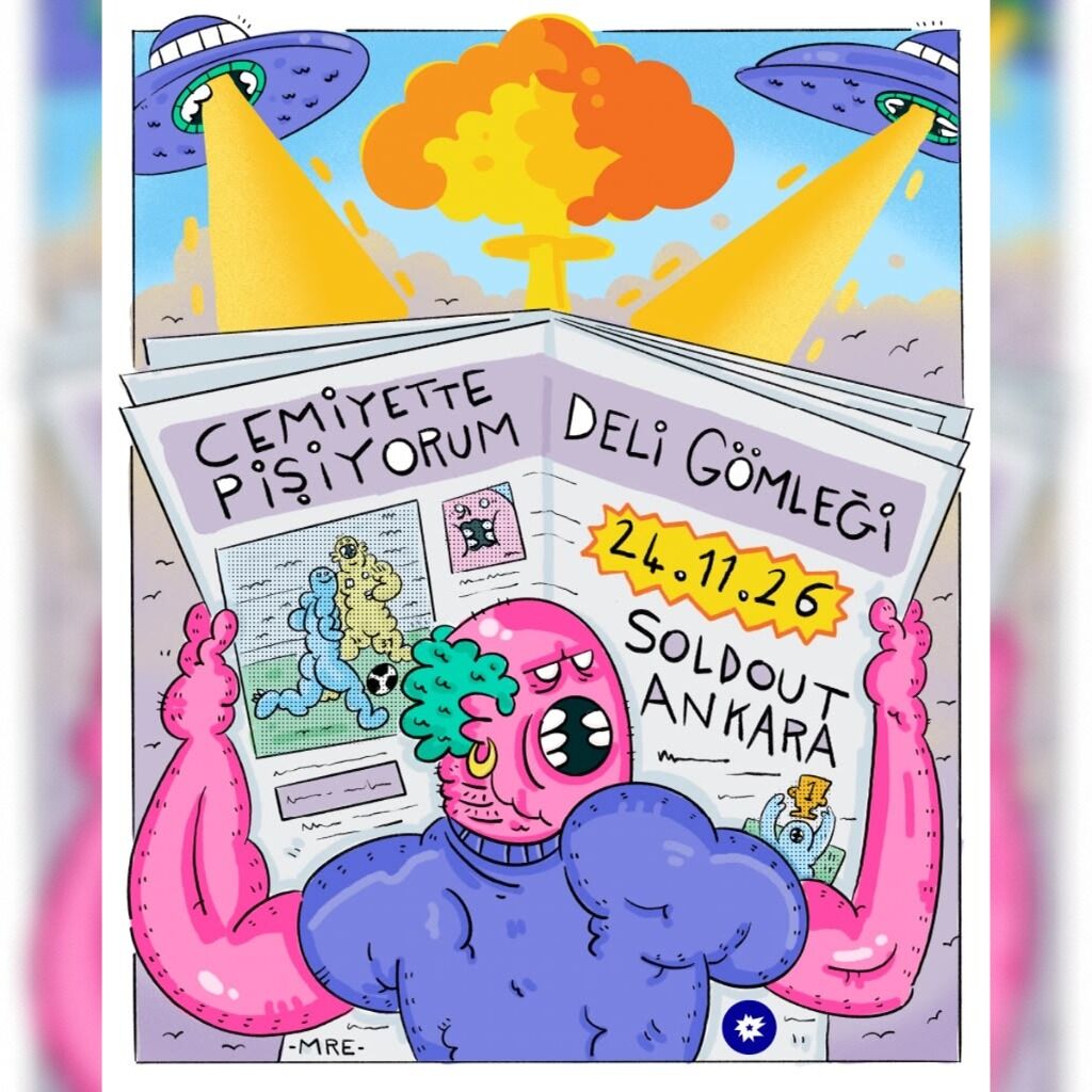 24.11.2026 &bull; Cemiyette Pişiyorum & Deli G&ouml;mleği &bull; SoldOut Ankara