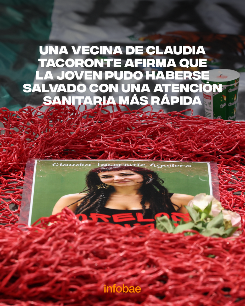 Una vecina de Claudia Tacoronte afirma que la joven pudo haberse salvado con una atenci&oacute;n sanitaria m&aacute;s r&aacute;pida