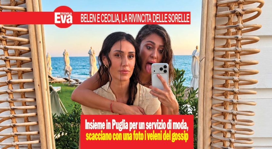 Belen e Cecilia, rivelazioni shock alle spalle con una foto