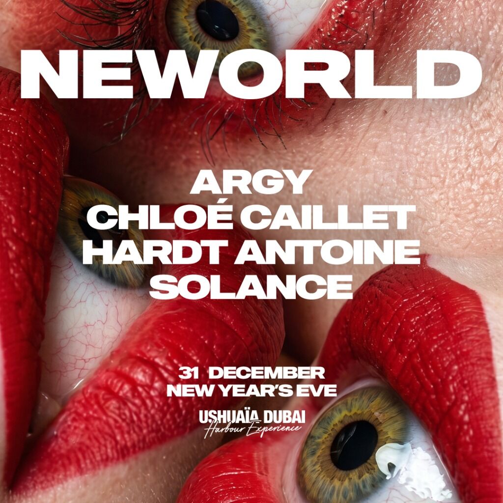 ARGY PRESENT NEWORLD, NYE AT USHUA&Iuml;A DUBAI | DEC 31, 2026