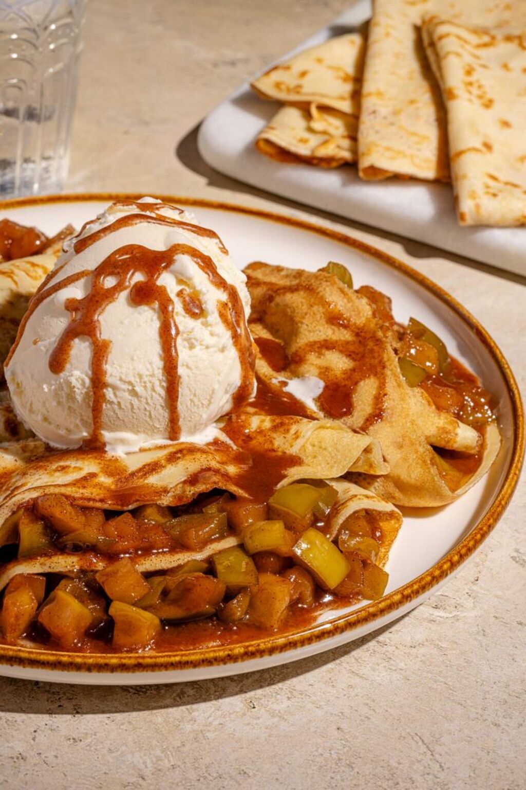 Cr&ecirc;pes aux pommes et &agrave; la cannelle | Bon pour toi