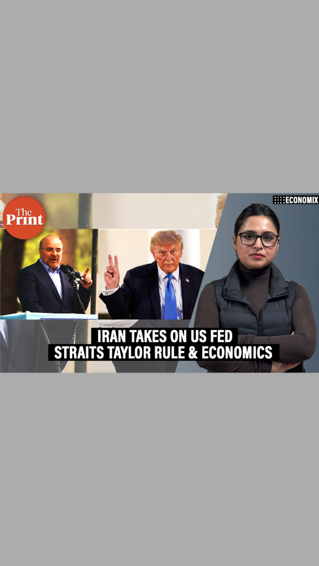 Iran's Parliament Speaker Ghalibaf rewrote the Fed's own formula to make a point about a rate hike and the economics behind it actually holds up