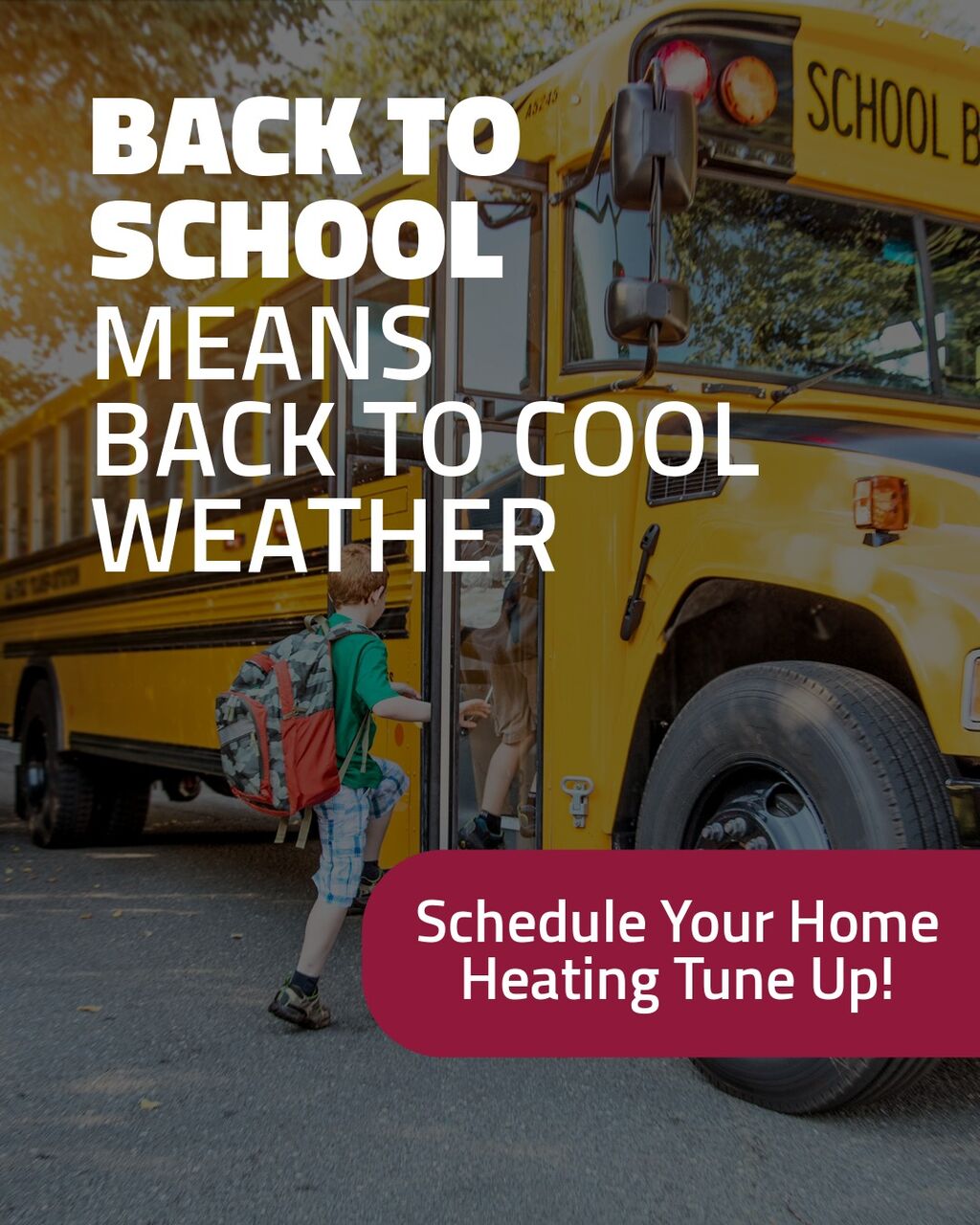 Back to School, Back to Cool Weather