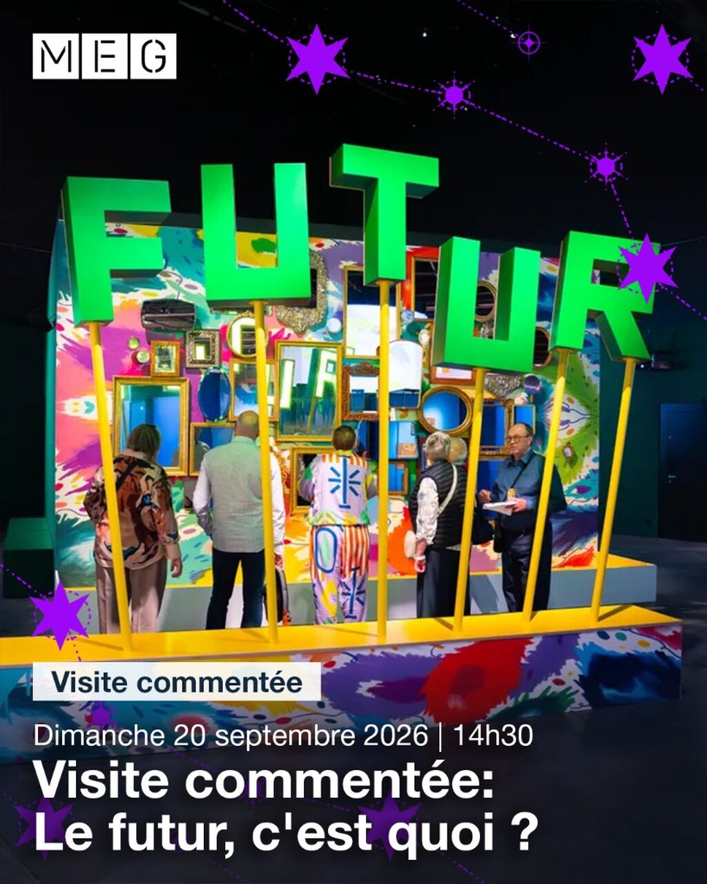 Visite comment&eacute;e: Le futur, c'est quoi ?