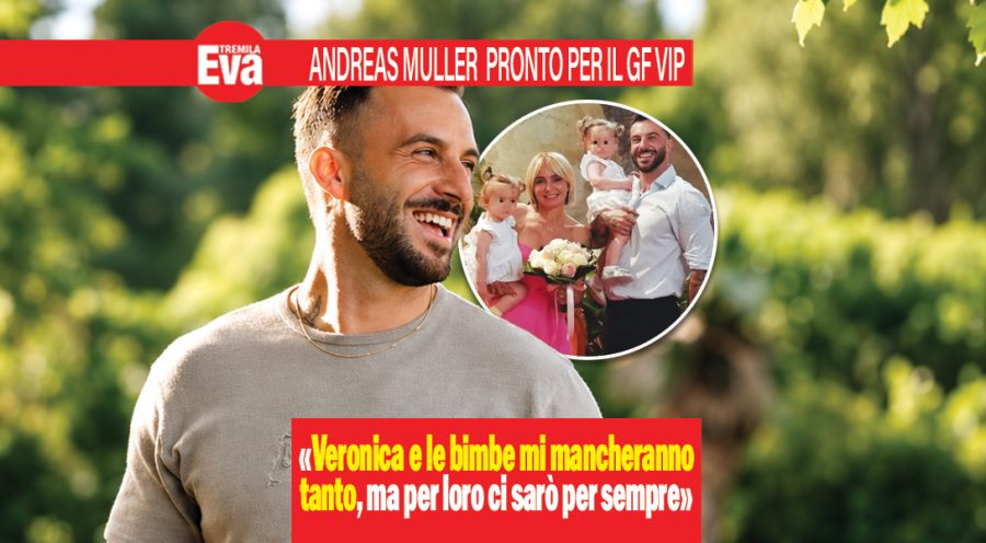 Andreas Muller pronto al GF Vip: &laquo;che nostalgia di casa!&raquo;