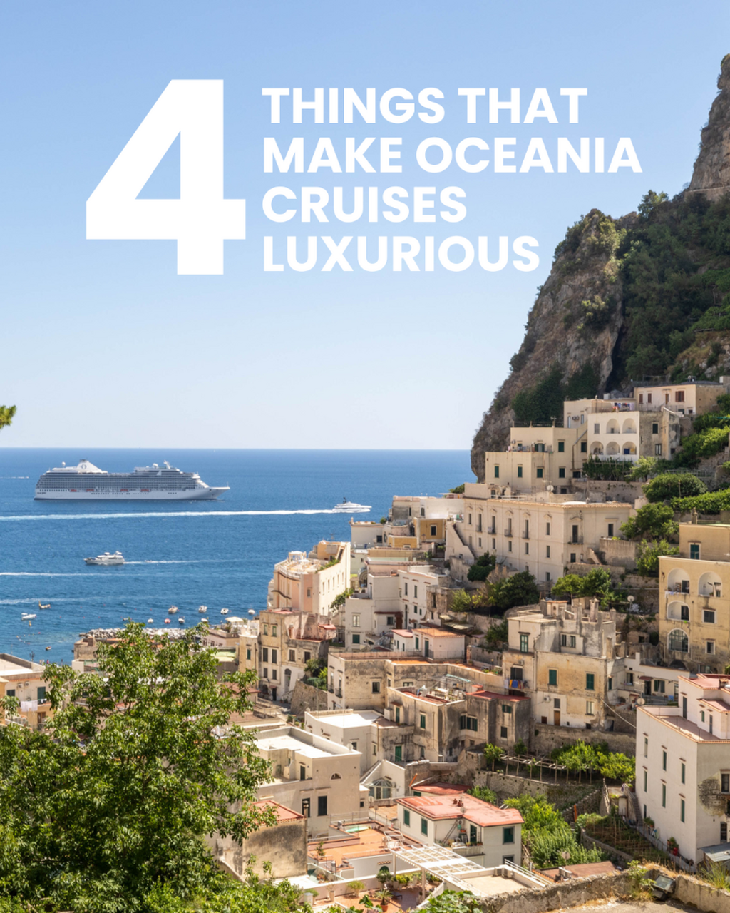 4 Things that make Oceania cruises luxurious