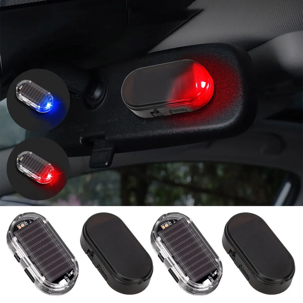 2PCS Car Fake Security Light