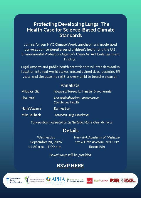 Protecting Developing Lungs: The Health Case for Science-Based Climate Standards