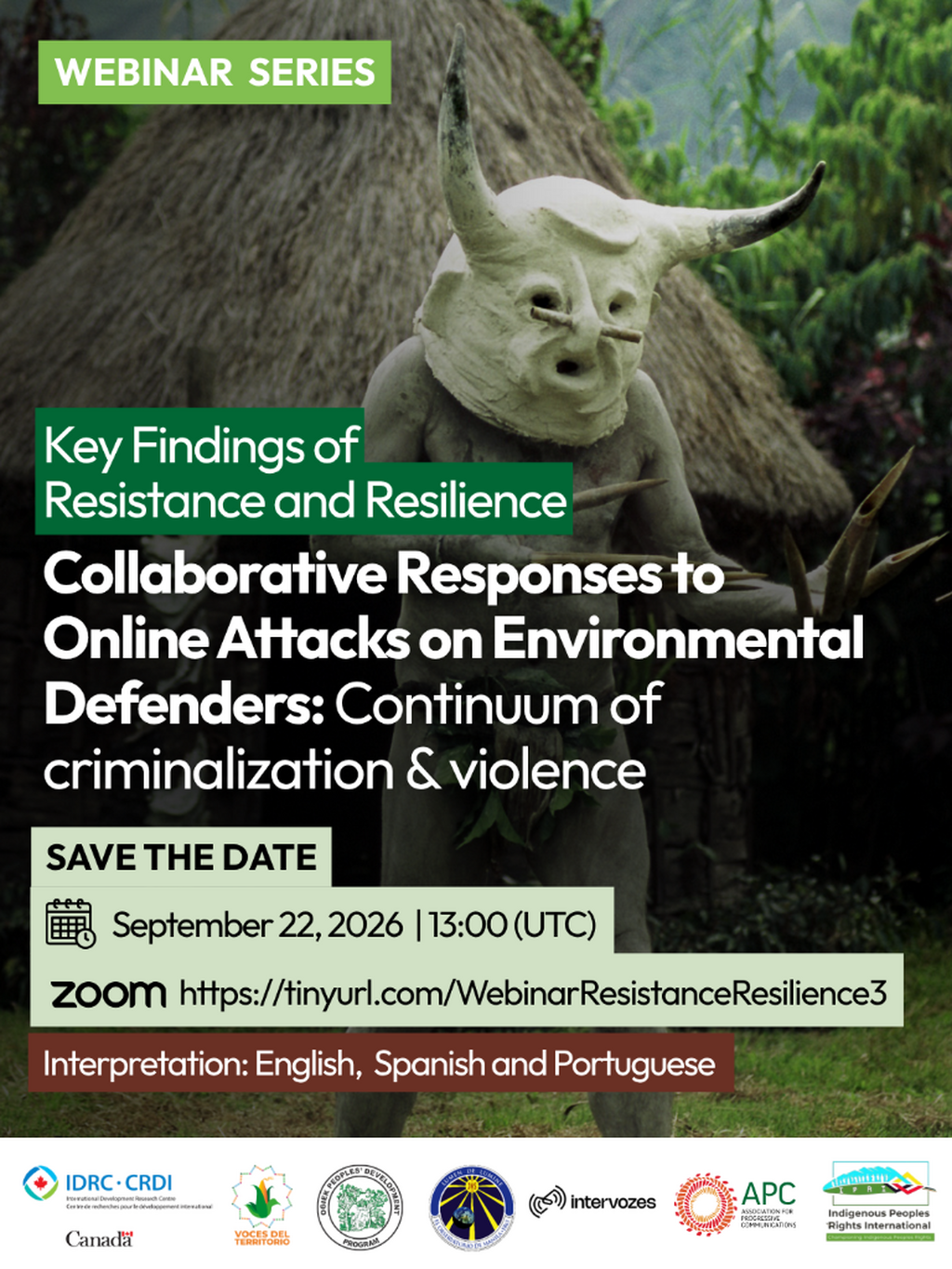 Key Findings of Resistance and Resilience: Collaborative Responses to Online Attacks on Environmental Defenders: Continuum of Criminalization & Violence.