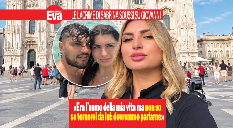 Sabrina Soussi: &laquo;Tornare con Giovanni? dovremmo parlarne!&raquo;