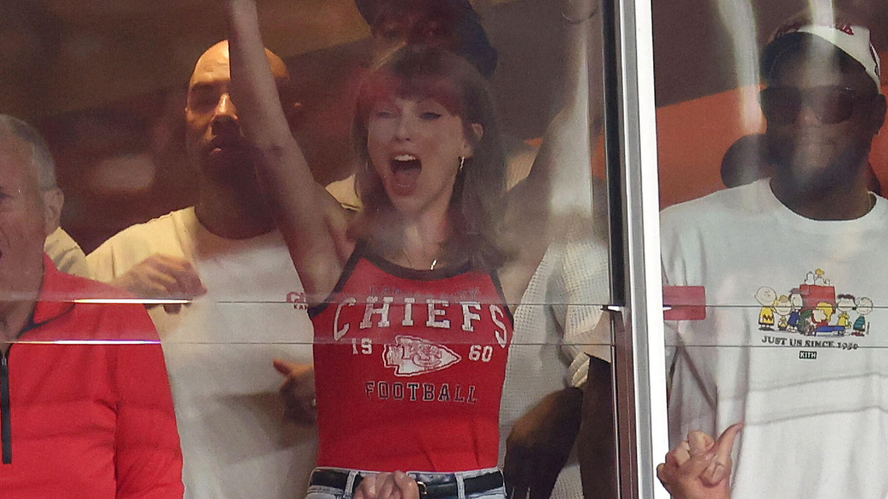Taylor Swift Wears $40 Erin Andrews Chiefs Tank Top at September 20 Game - Get the Shopping Link!