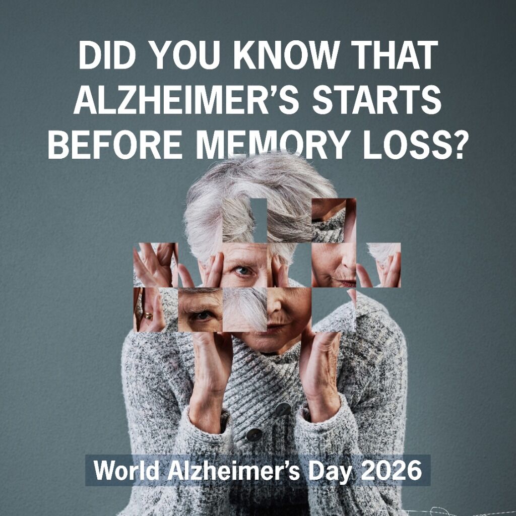 DID YOU KNOW THAT ALZHEIMER'S STARTS BEFORE