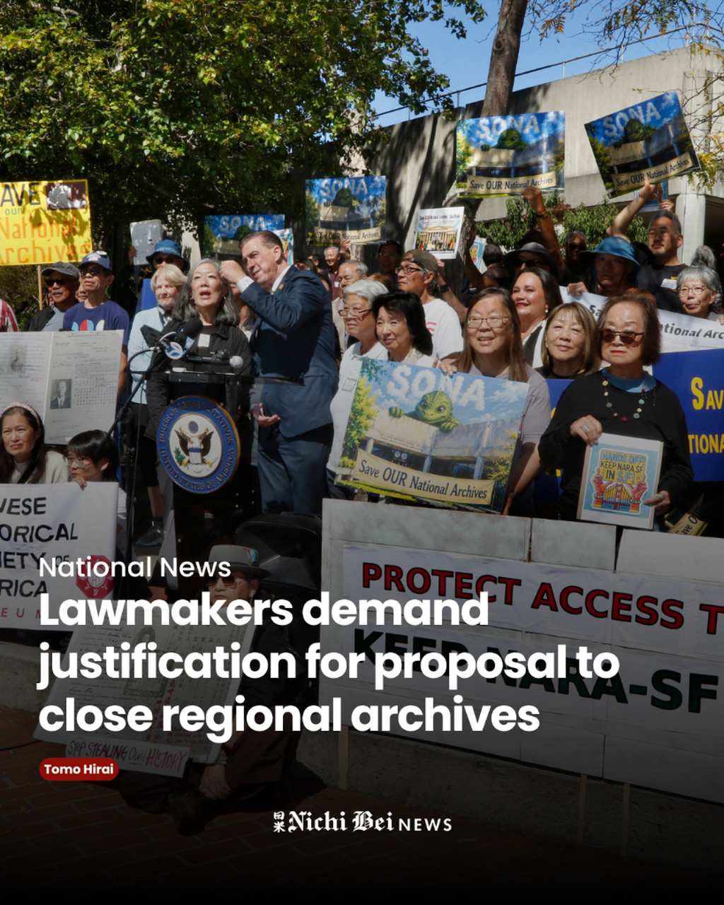 Lawmakers demand justification for proposal to close regional archives