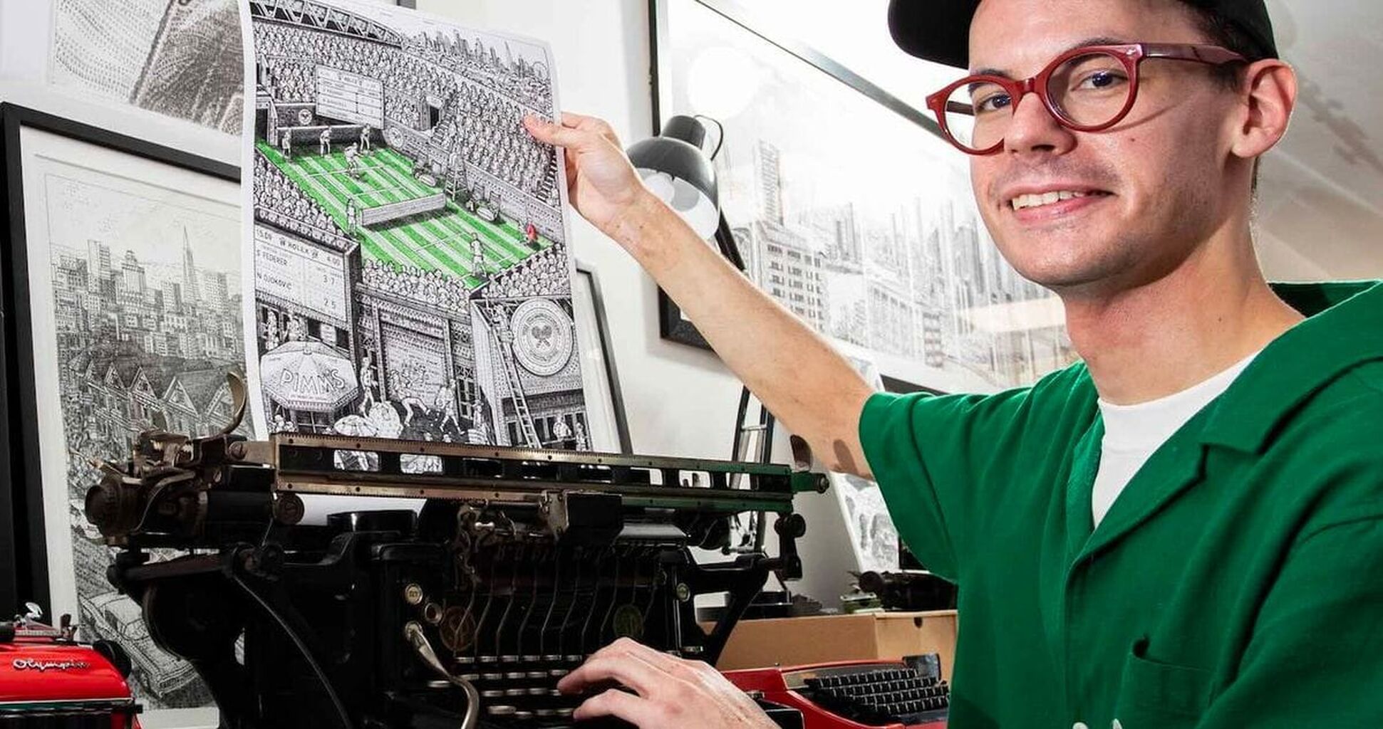One index finger. A million keystrokes. No autocomplete, no AI assist, no shortcuts. 🖐️