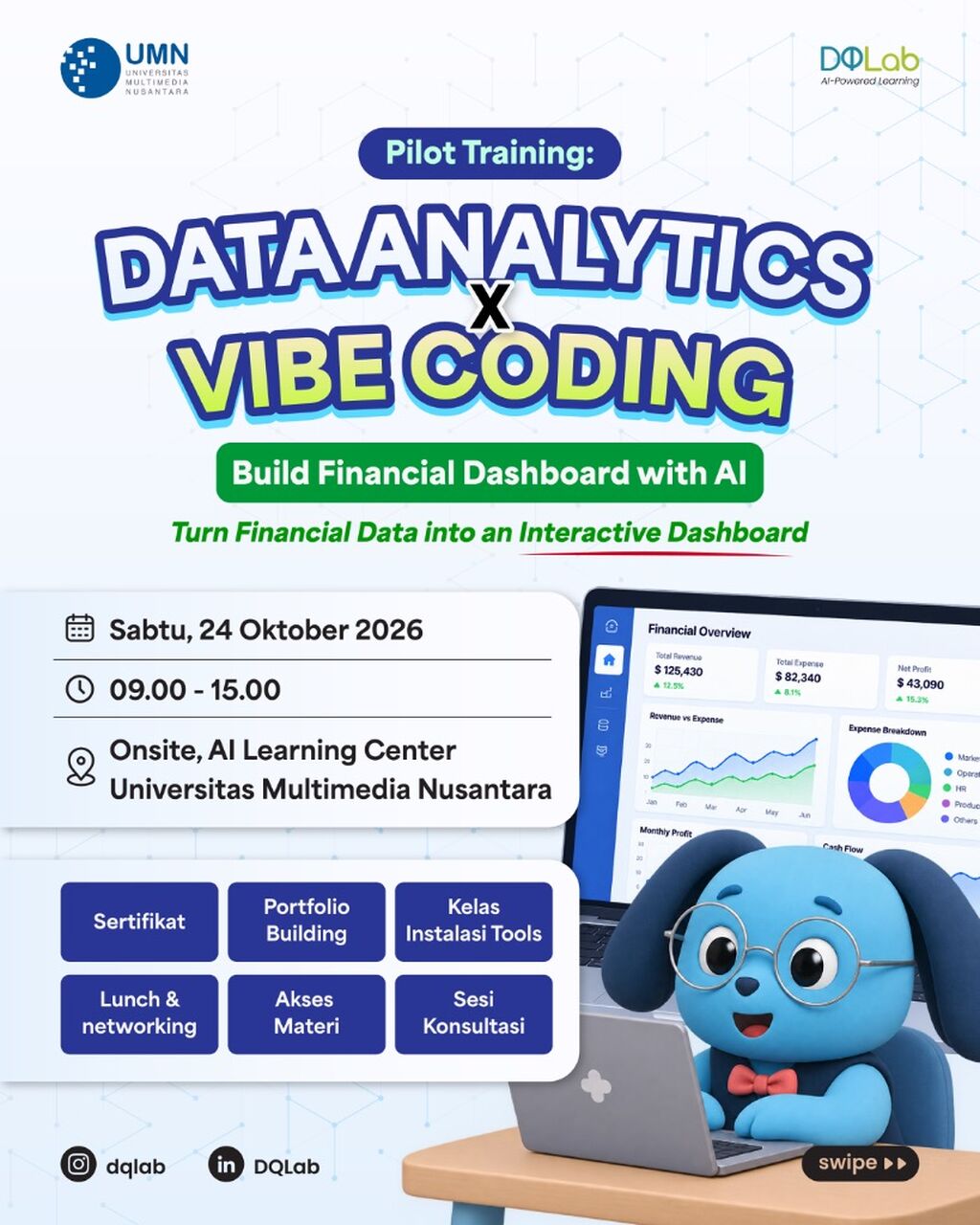 Data Analytics x Vibe Coding: Build Financial Dashboard with AI!
