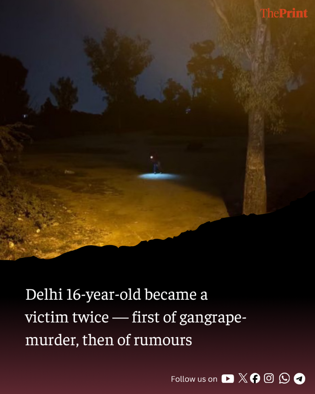 Delhi 16-year-old became a victim twice &mdash; first of gangrape-murder, then of rumours