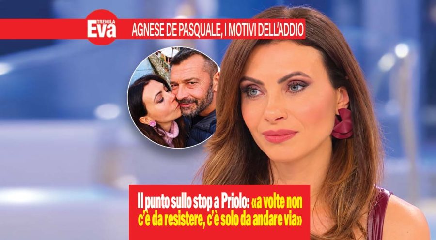 Agnese De Pasquale spiega l'addio shock a Roberto Priolo