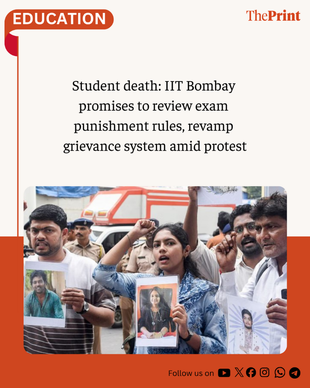 Student death: IIT Bombay promises to review exam punishment rules, revamp grievance system amid protest