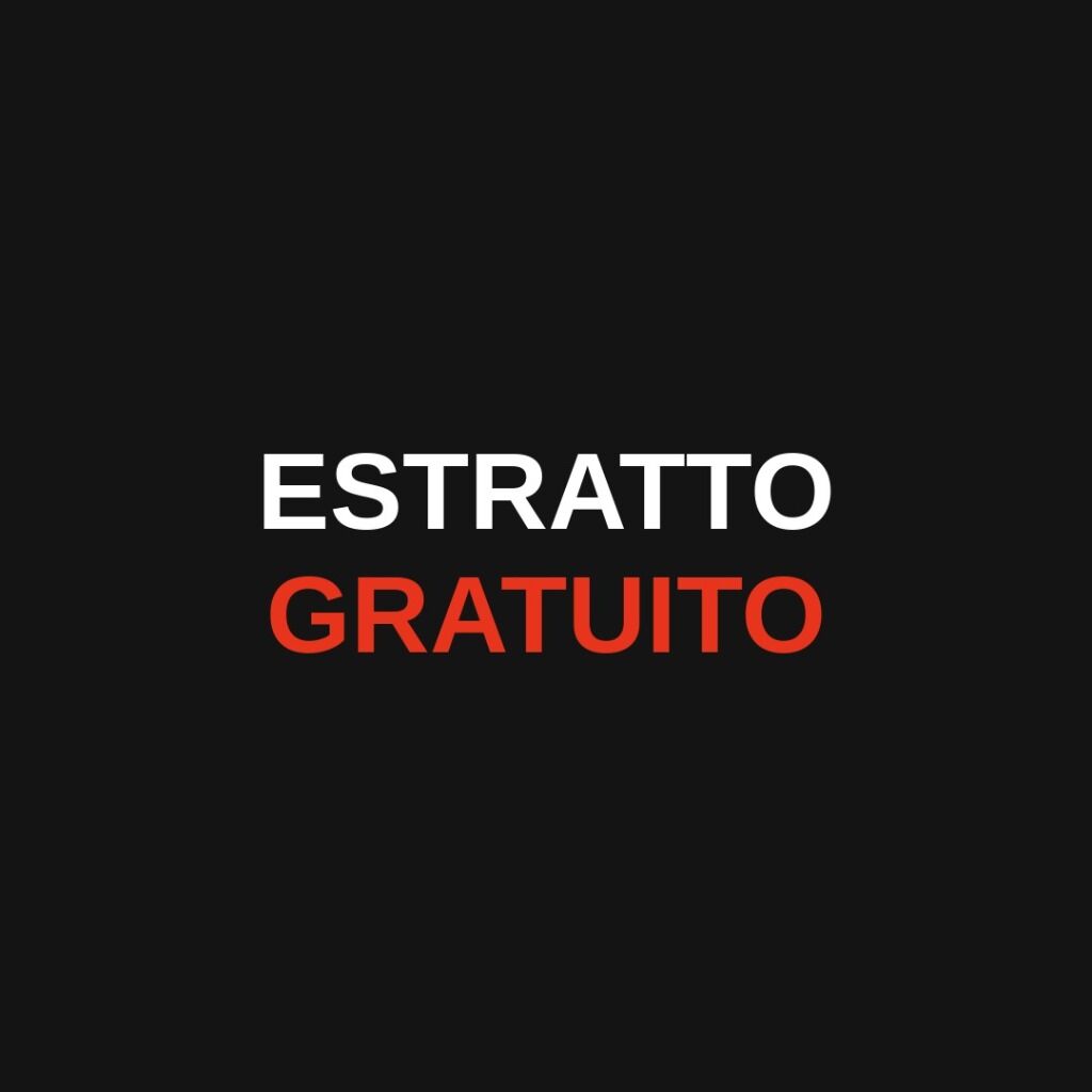 📕 Estratto GRATUITO del mio manuale 📕 