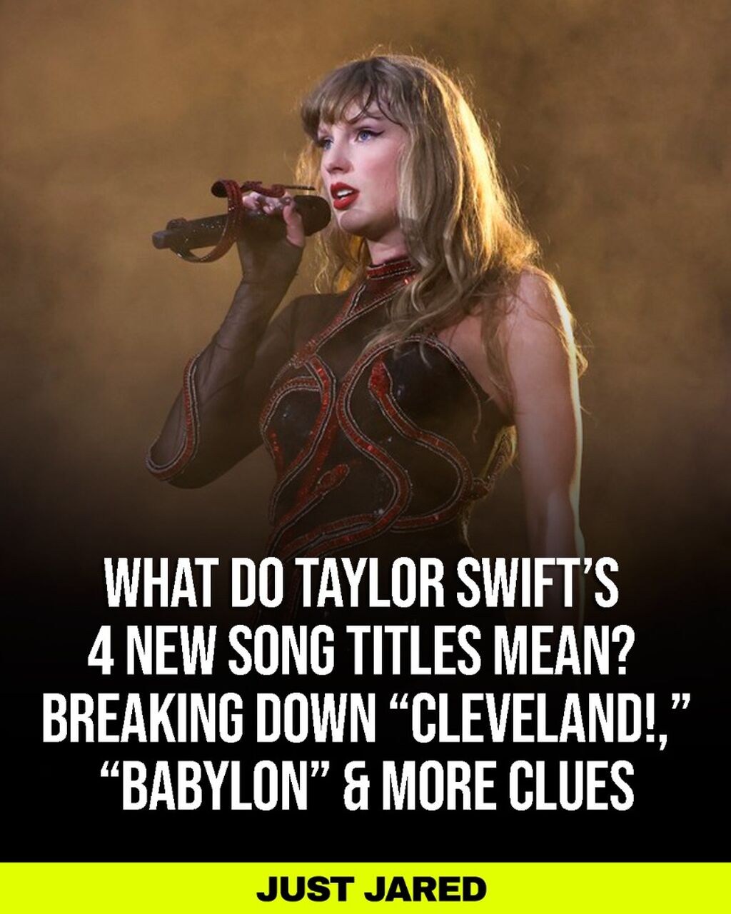 What Do Taylor Swift's 4 New Song Titles Mean? Breaking Down 'Cleveland!,' 'Babylon' & More Clues