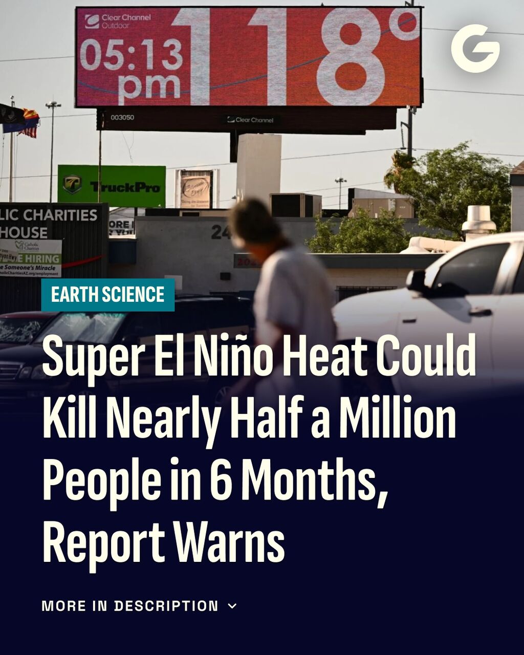 Super El Ni&ntilde;o Heat Could Kill Nearly Half a Million People in 6 Months, Report Warns