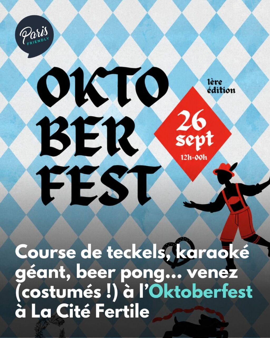 Des teckels en piste, des chopes sur les tables : Pantin passe en mode Oktoberfest.