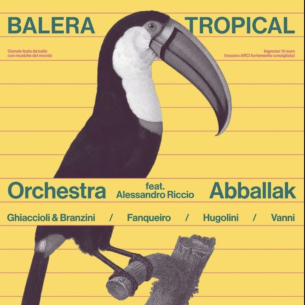 3 ottobre 2026: Opening Party con Orchestra Abballak