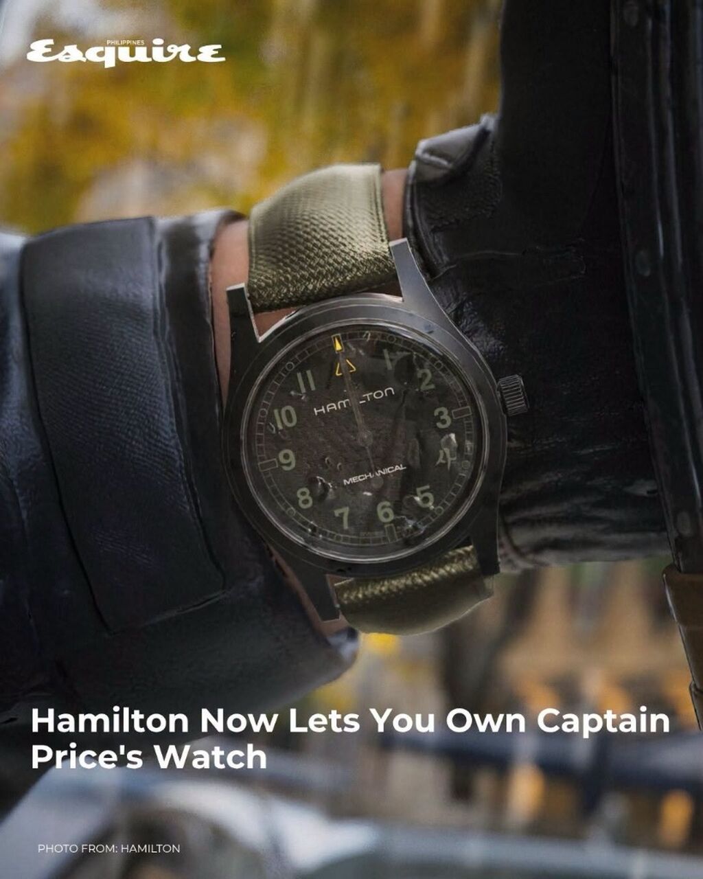 Hamilton Now Lets You Own Captain Price's Watch