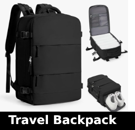 Travel backpack