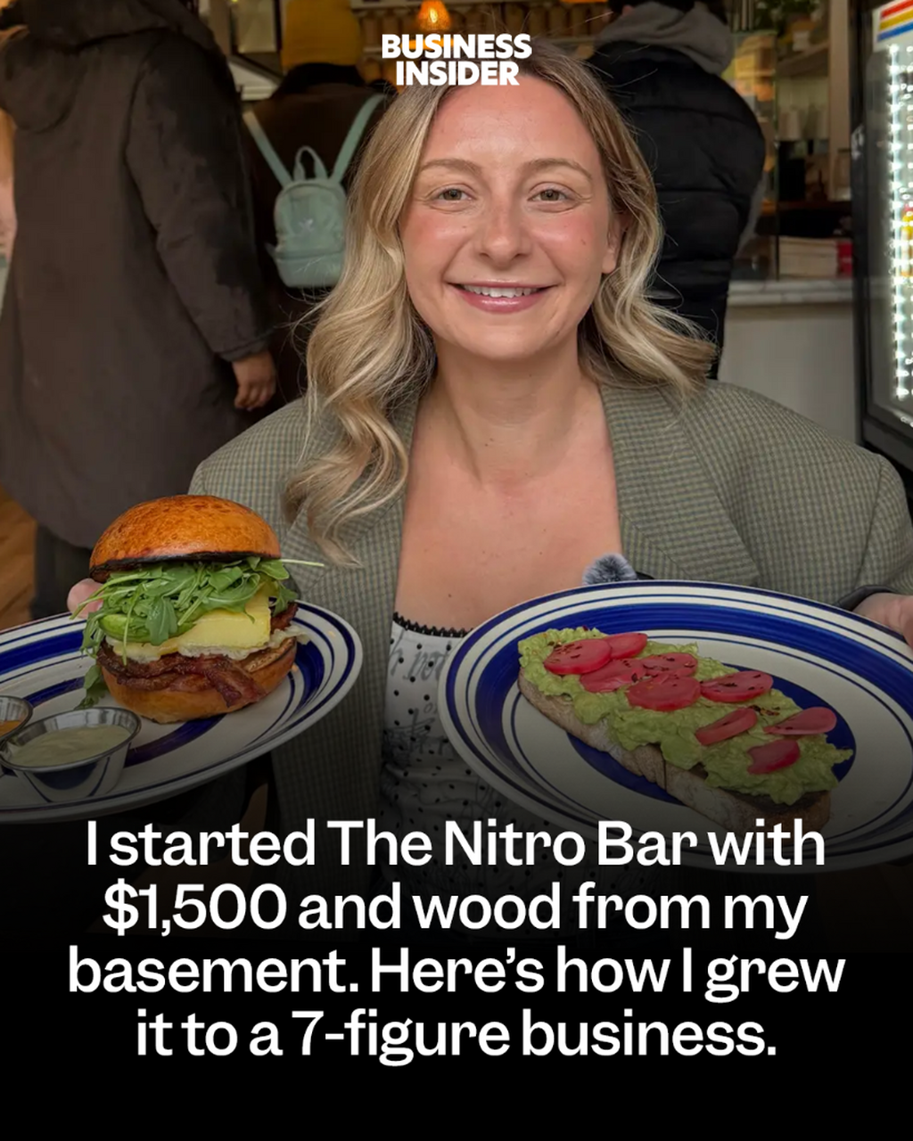 I started The Nitro Bar with $1,500 and wood from my basement. Here's how I grew it to a 7-figure business.