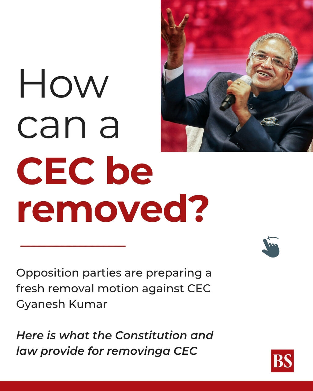 Gyanesh Kumar removal row: How can Chief Election Commissioner be removed?