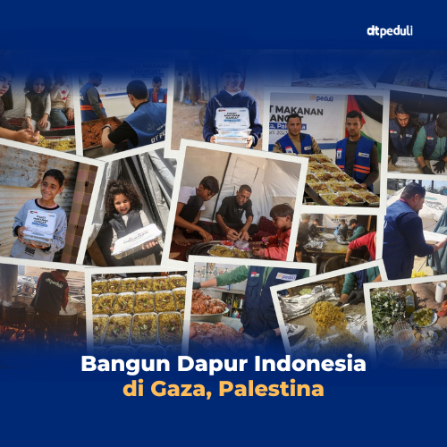 Bangun Dapur Indonesia di Gaza Palestina