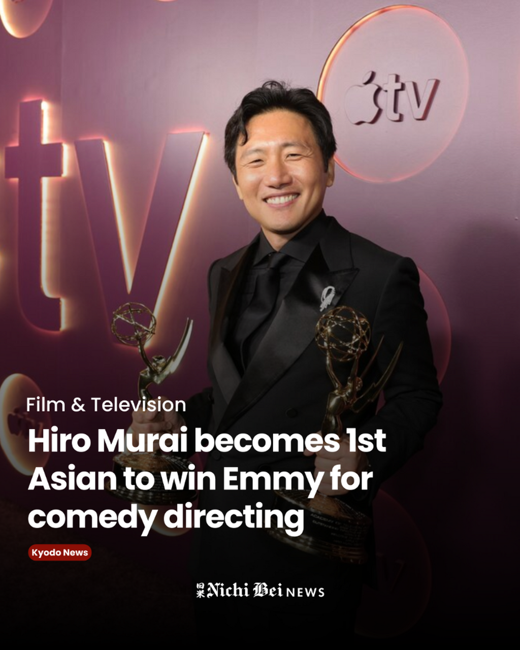 Hiro Murai becomes 1st Asian to win Emmy for comedy directing