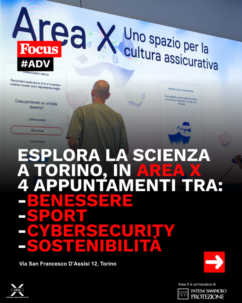 AREA X  - PRENOTA IL TUO BIGLIETTO