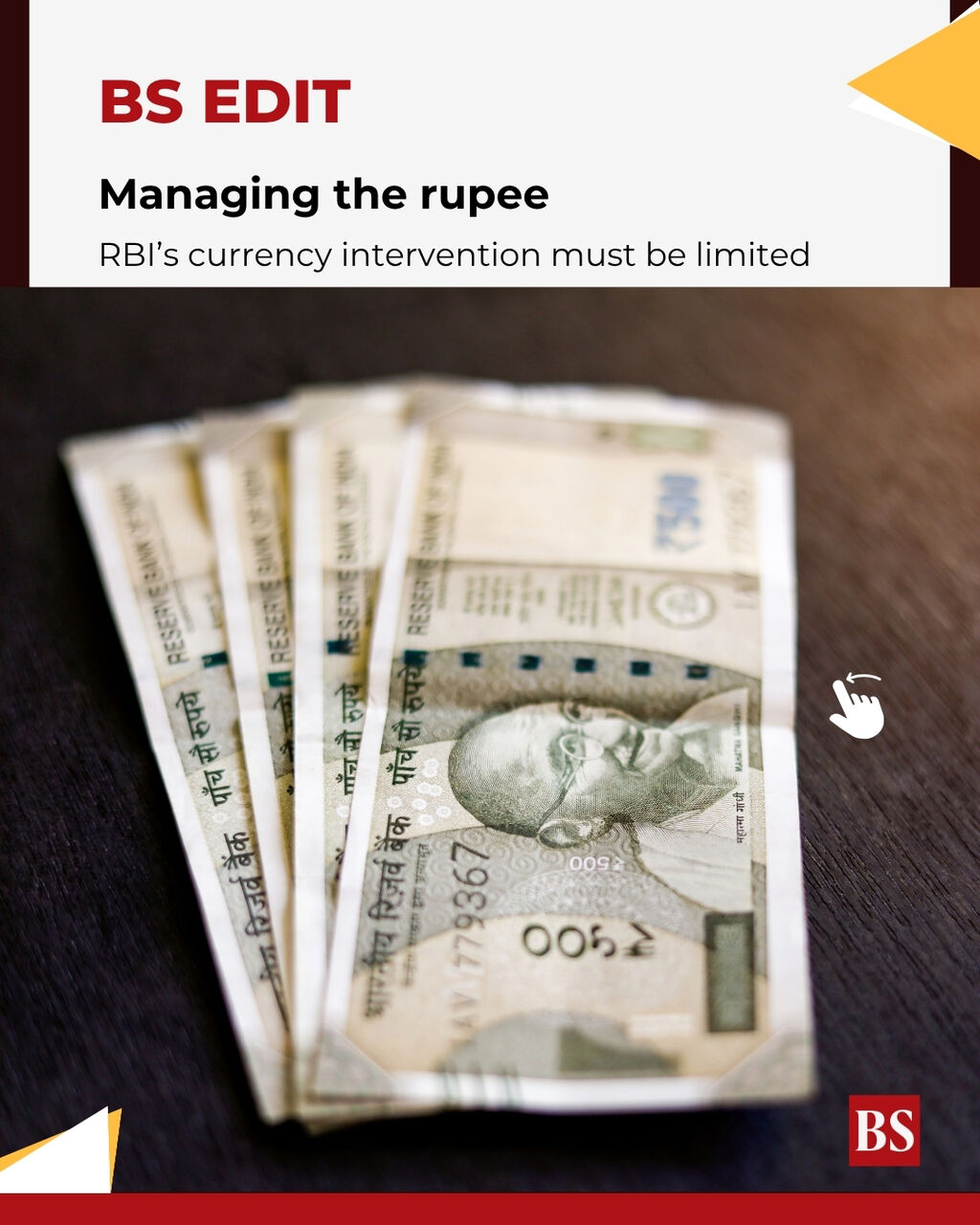 Managing the rupee