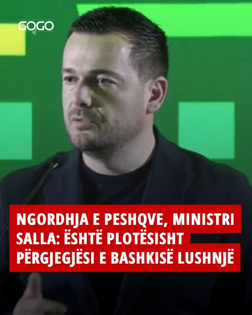 Ministri i Bujq&euml;sis&euml; Andis Salla b&euml;n p&euml;rgjegj&euml;se p&euml;r katastrof&euml;n n&euml; Kasharaj Bashkin&euml; e Lushnj&euml;s