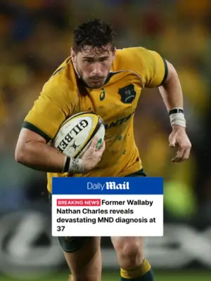 MND diagnosis for former Wallaby Nathan Charles