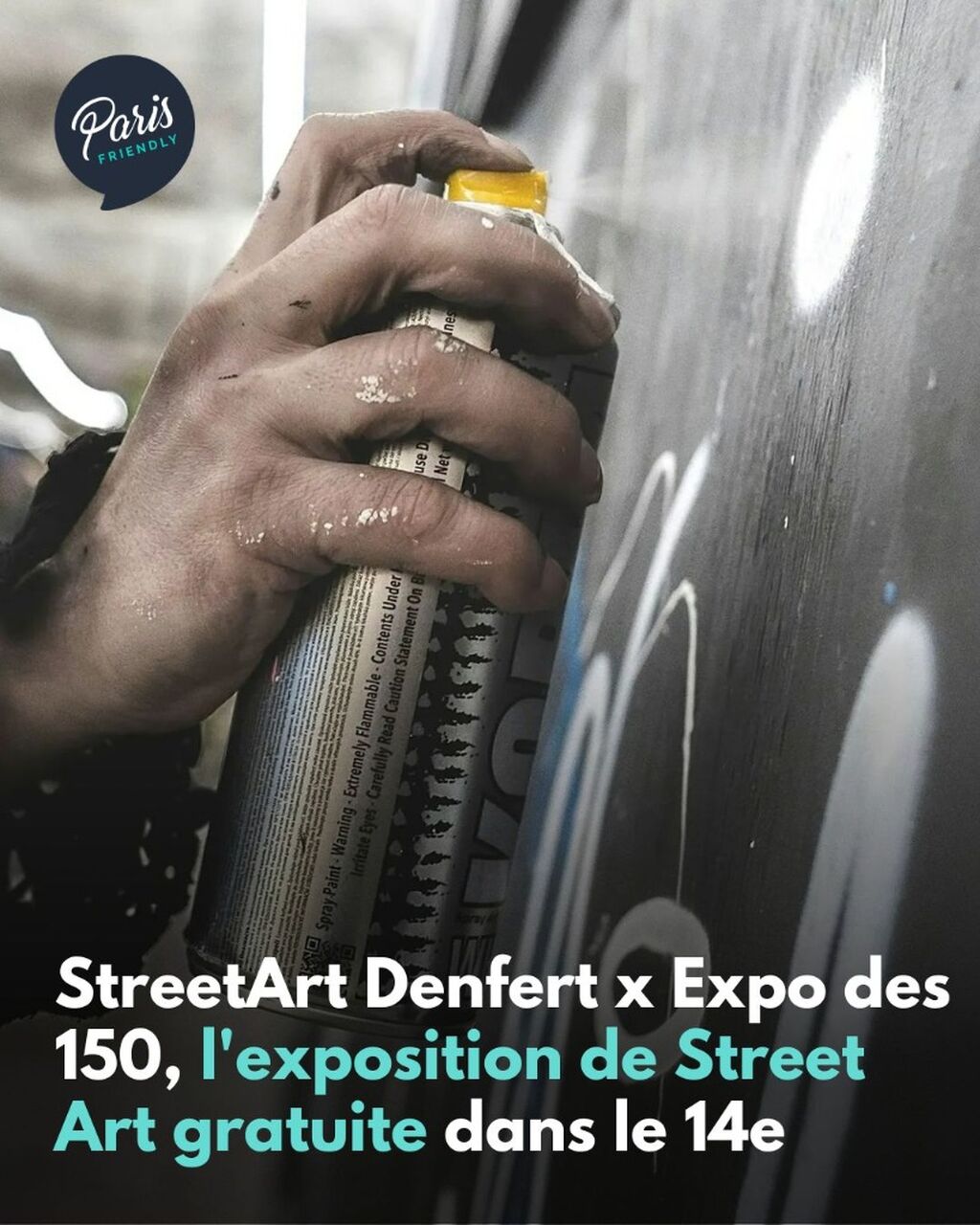 StreetArt Denfert x Expo des 150, l'exposition de Street Art gratuite dans le 14e