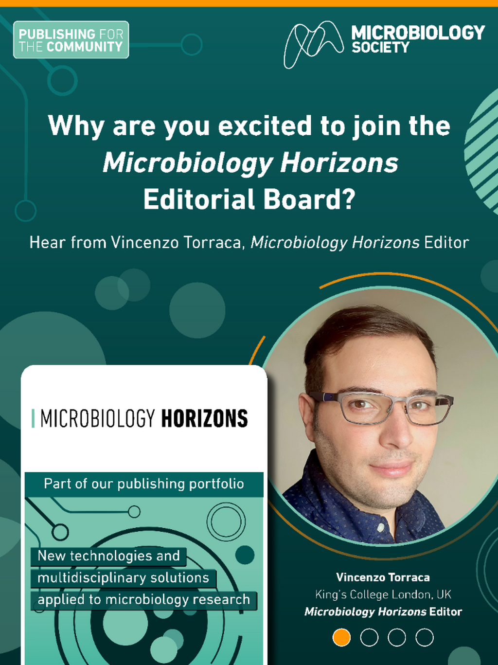 Microbiology Horizon's Editor, Vincenzo Torraca