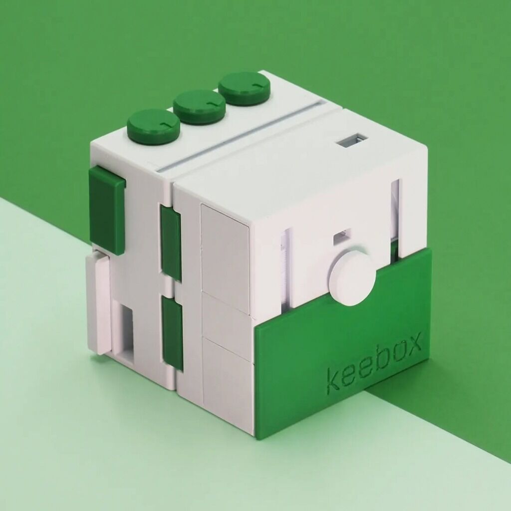 Keebox Green Escape Room In a Box Puzzle Kickstarter